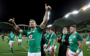 Irish rugby player Rob Kearney.