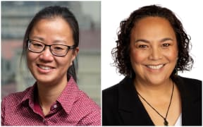 Professor Jessica Lai (left), Lynell Tuffery Huria (right).