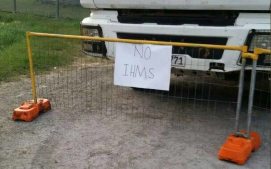 The roadblock at the ELTC