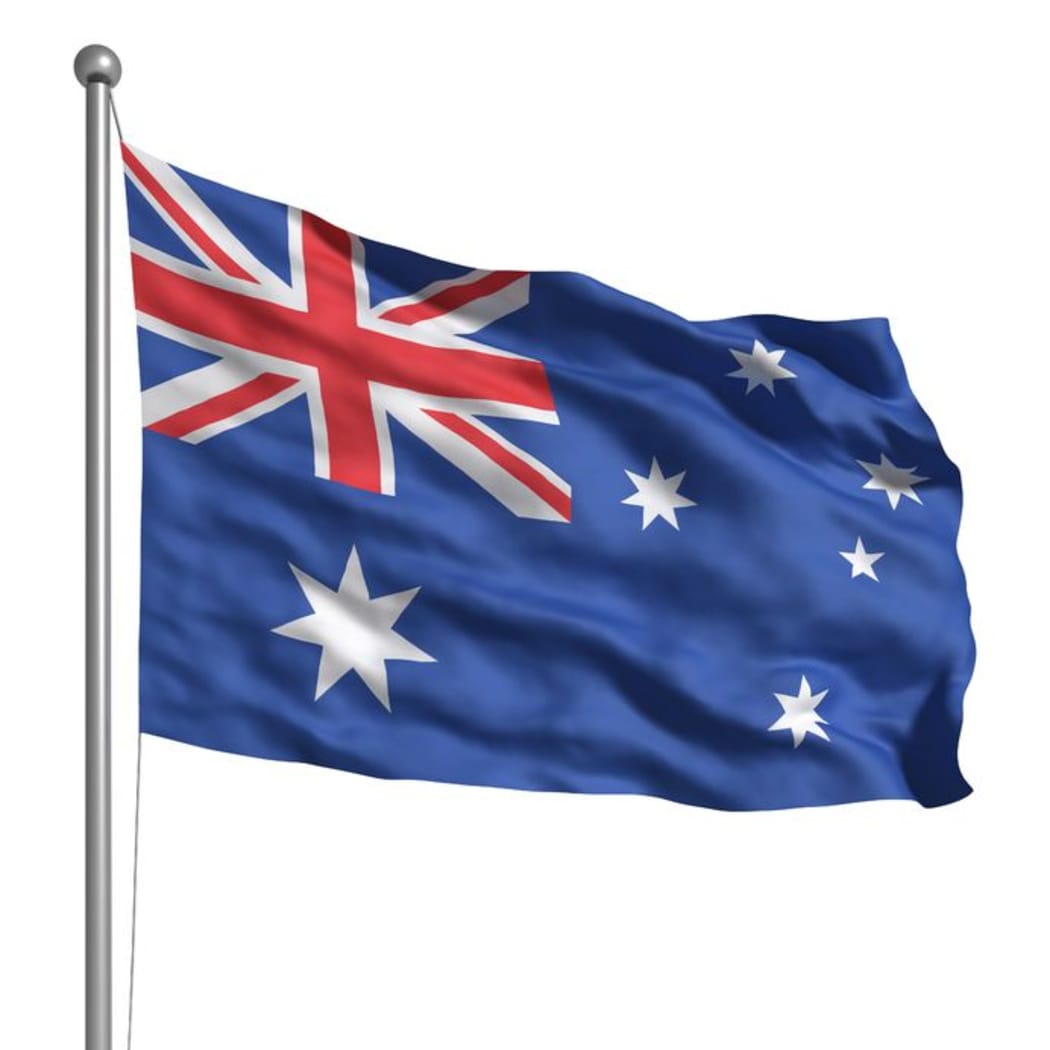 The Australian flag