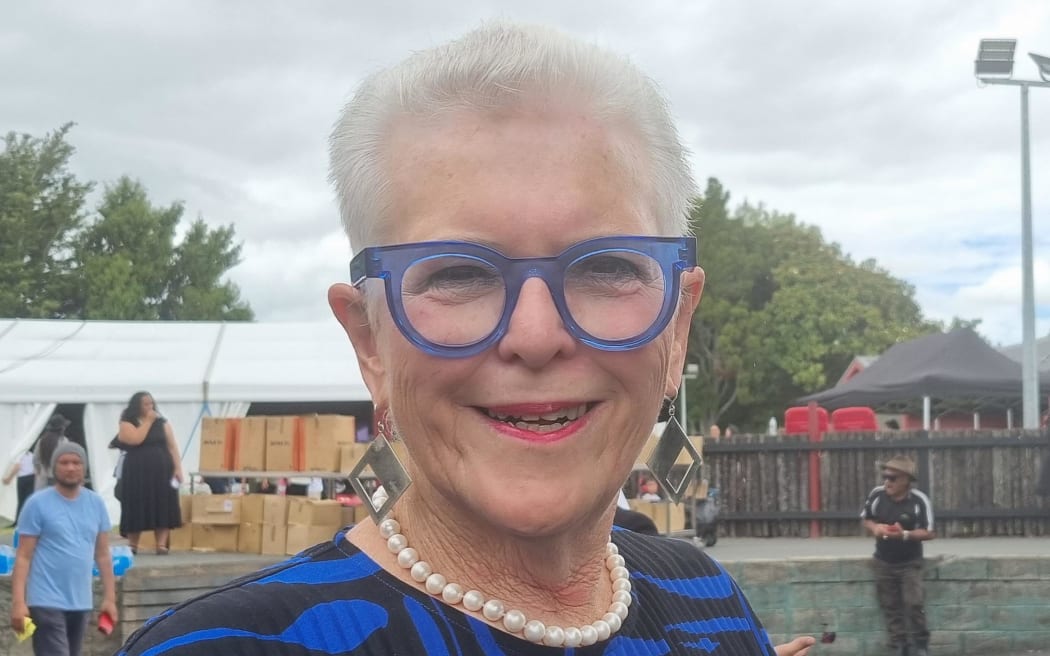 Former prime minister and National Party leader Jenny Shipley attended the Hui-ā-Motu.