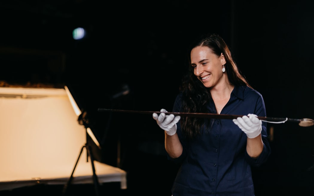 Marine archeologist Dr Maddy McAllister
