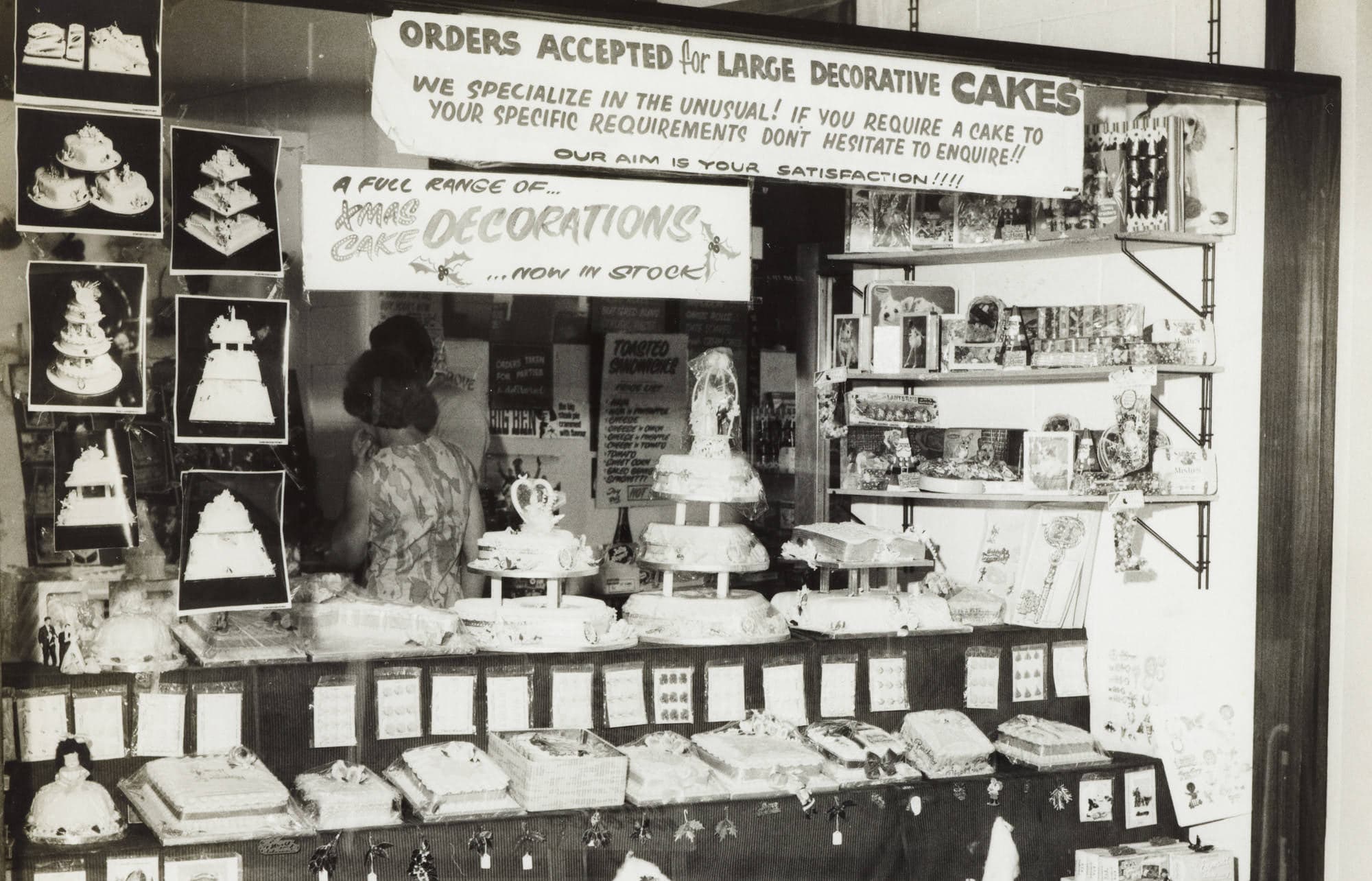 Eileen Faulkner's cake store opened up in the Auckland suburb of Ōtāhuhu in 1965.