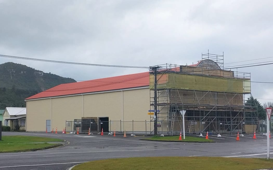 The Rūnanga Hall in May 2024