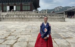 Aroa Al Masri in Korea.