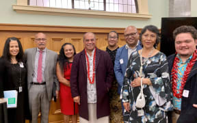 Pacific health champions at parliamentary launch of new diabetes research.