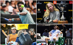 Gael Monfils, Clara Tauson, Naomi Osaka, Cam Norrie.