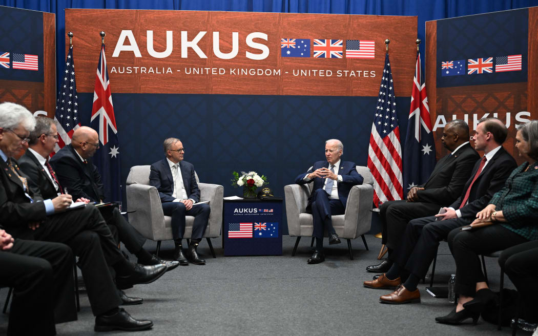 NZ defence officials began pitching the benefits of joining AUKUS months ago