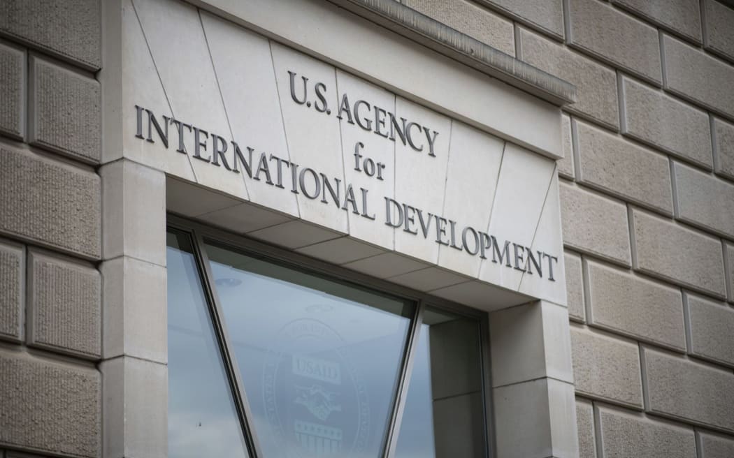The US Agency for International Development headquarters in Washington as seen on September 9, 2019.