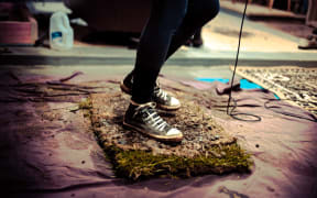 Walking through mud and dirt, Foley can be a dirty business!