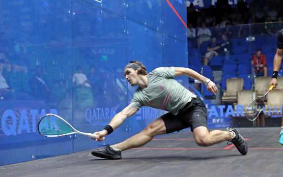 Kiwi squash pro Paul Coll