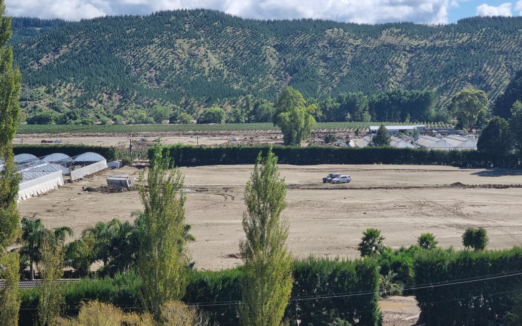 Flood damage in the Esk Valley in Hawke’s Bay.