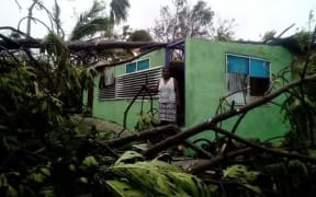 Cyclone Harold has destroyed buildings and trees across Santo and Pentecost