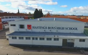 Screenshot from Hastings Boys' High School YouTube video.