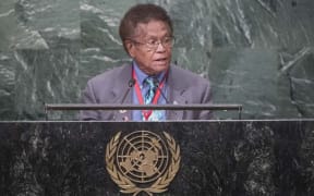 Palau's Representative to the UN, Caleb Otto