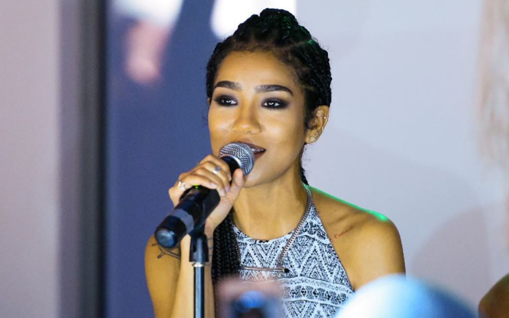 Jhené Aiko performing in 2015.