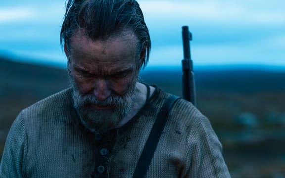 Finnish actor Jorma Tomilla in the film Sisu