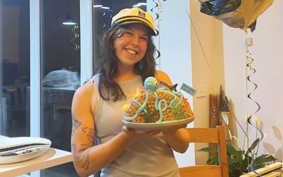 Wednesday Davis, as pictured on her Instagram on her 26th birthday