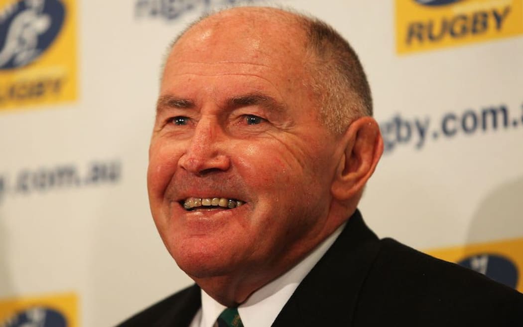 The former Wallabies captain Peter Johnson.