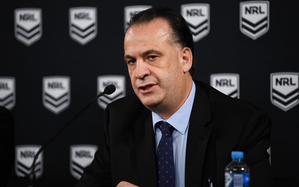 ARL Commission chairman Peter V'landys.