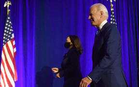 Joe Biden and Kamala Harris.