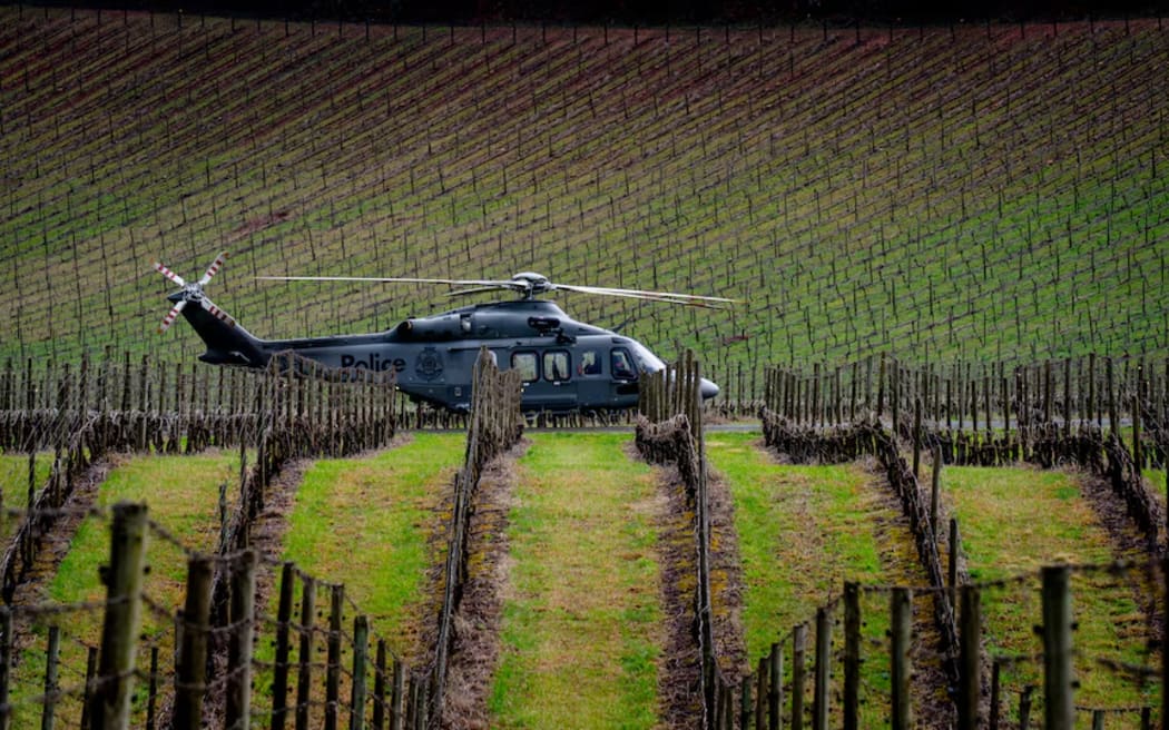 Aerial resources have also been based out of the winery since Tuesday.