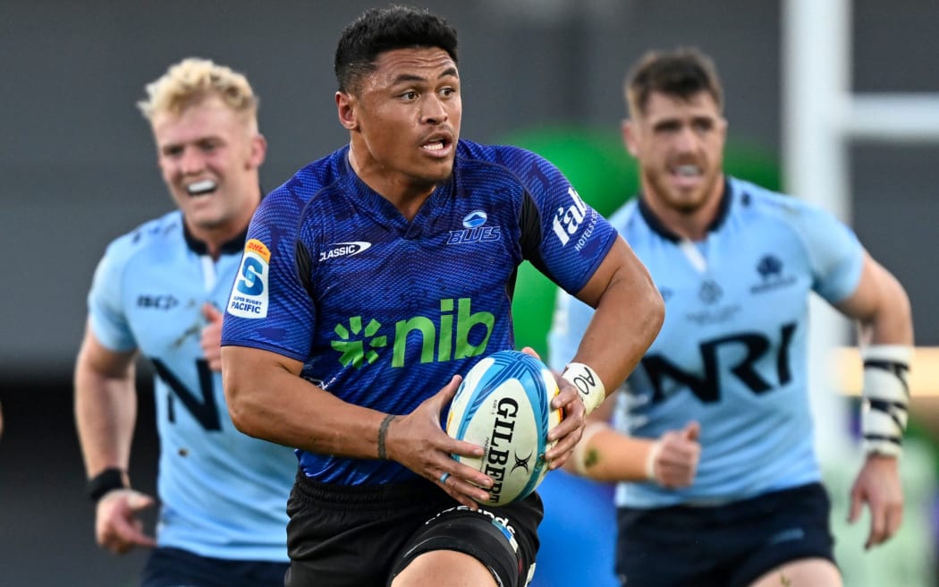 Blues wing Caleb Clarke.
