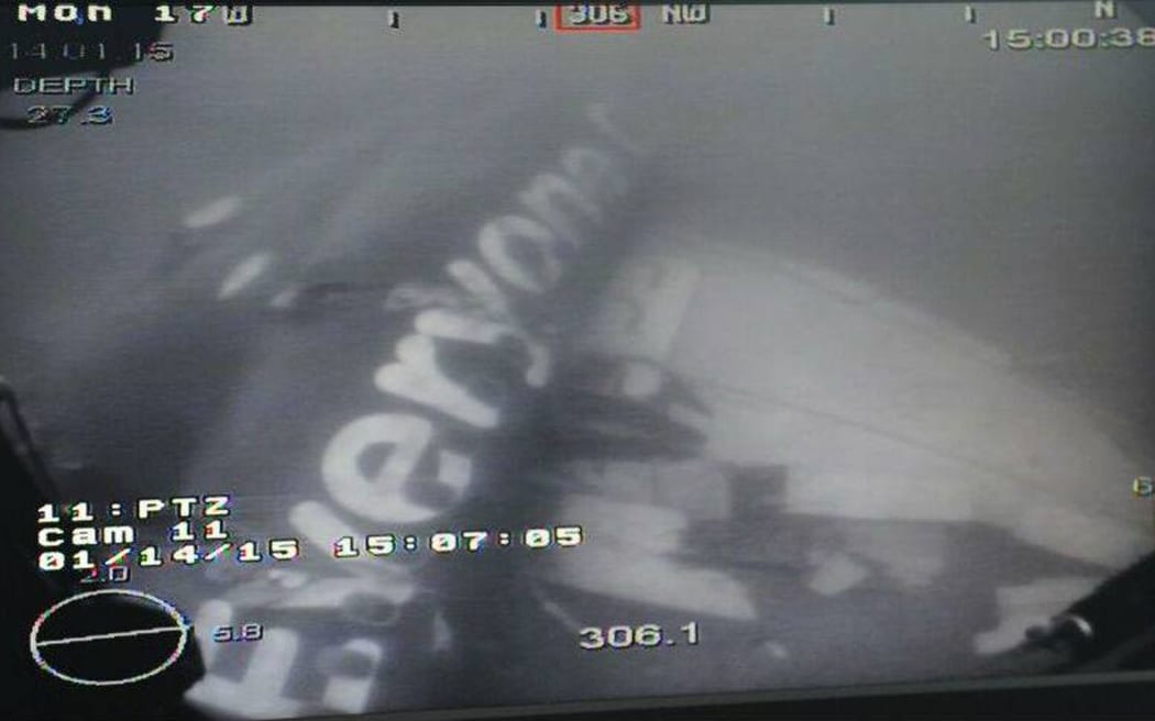The fuselage has been located in the Java Sea.