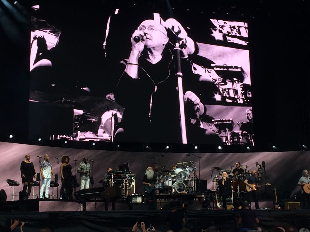 Phil Collins live at Christchurch Stadium