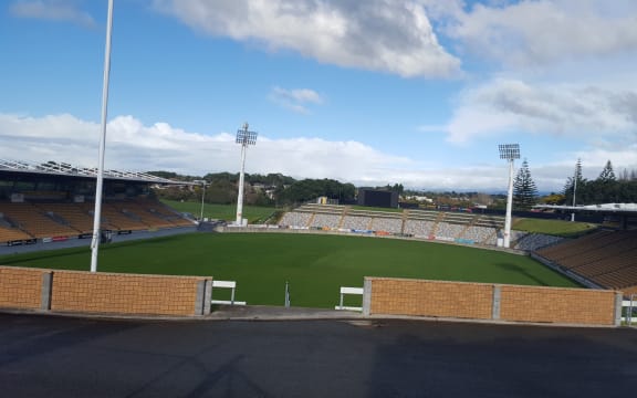 Yarrow Stadium in New Plymouth.