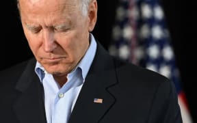 US President Joe Biden speaks about the collapse of the 12-story Champlain Towers South condo building last week in Surfside, Florida, following a meeting with families of victims in Miami, Florida.