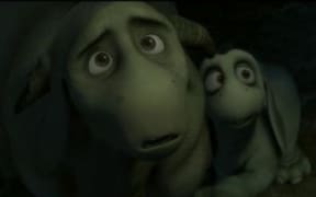 A screen grab from Huhu's trailer for Beast of Burden.