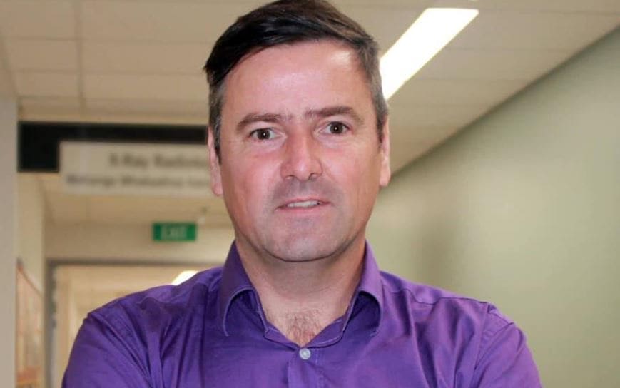 NZNO president Grant Brookes.