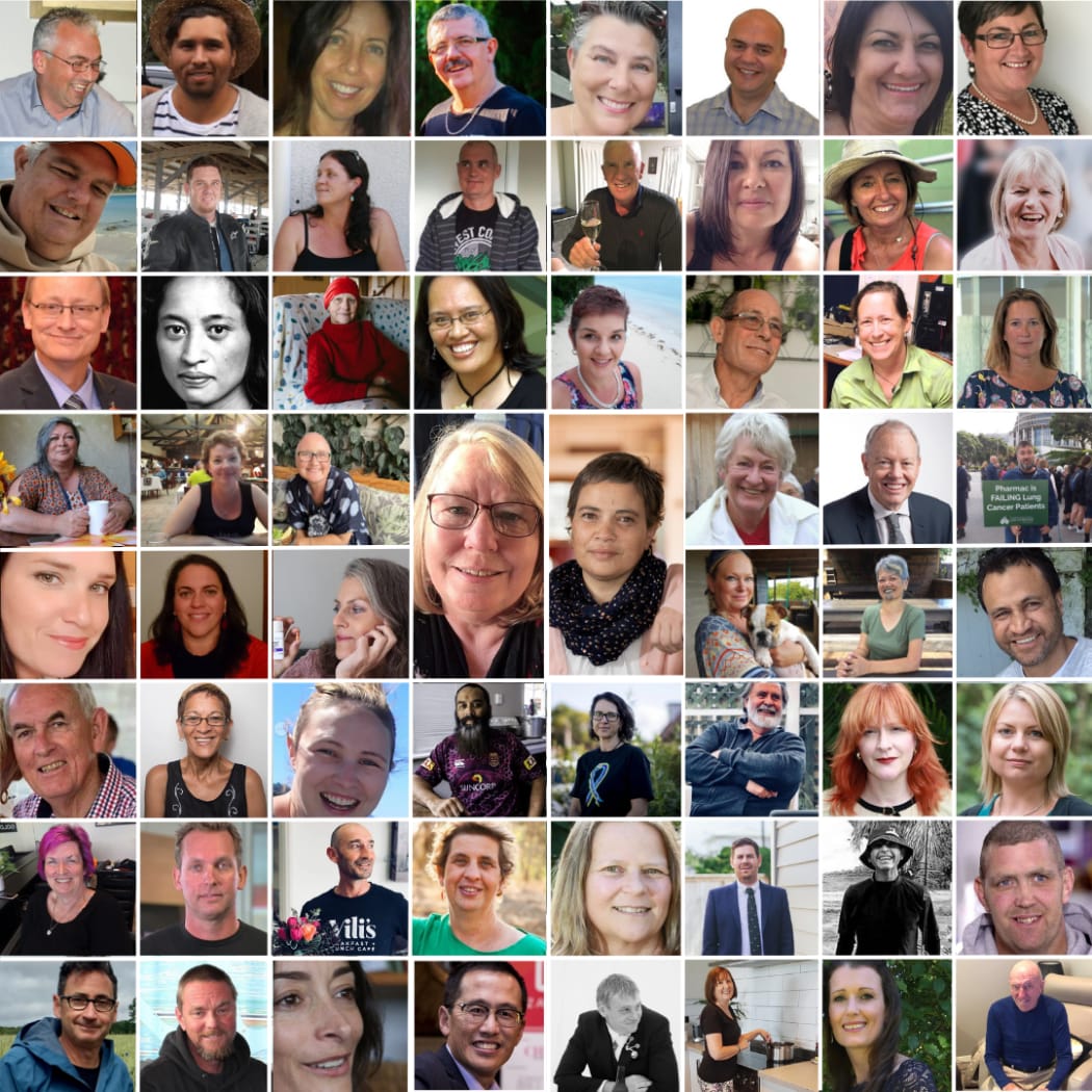 The submission contains the photos of 62 cancer patients who have passed away and who were unable to access a publicly funded medicine that would have prolonged their lives.
