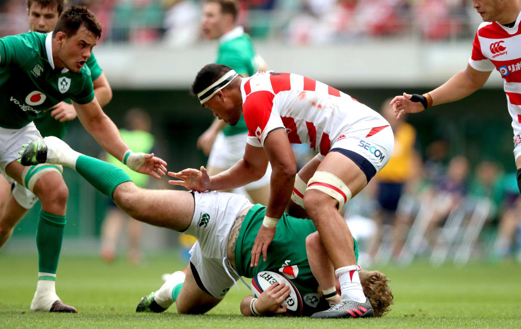 Japan teammate Hendrik Tui also has Samoan heritage, while seven players in the squad are of Tongan descent.
