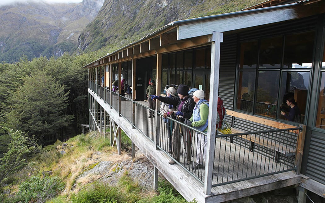Falls Hut, Routeburn Track, New Zealand