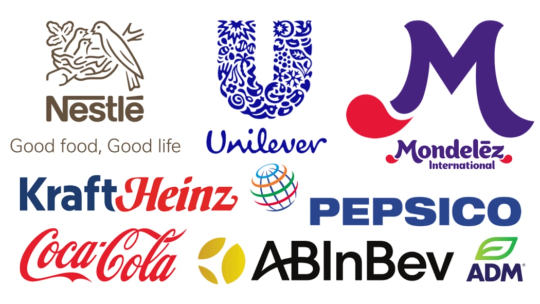Some of the multinational food conglomerates BusinessDesk is investigating.