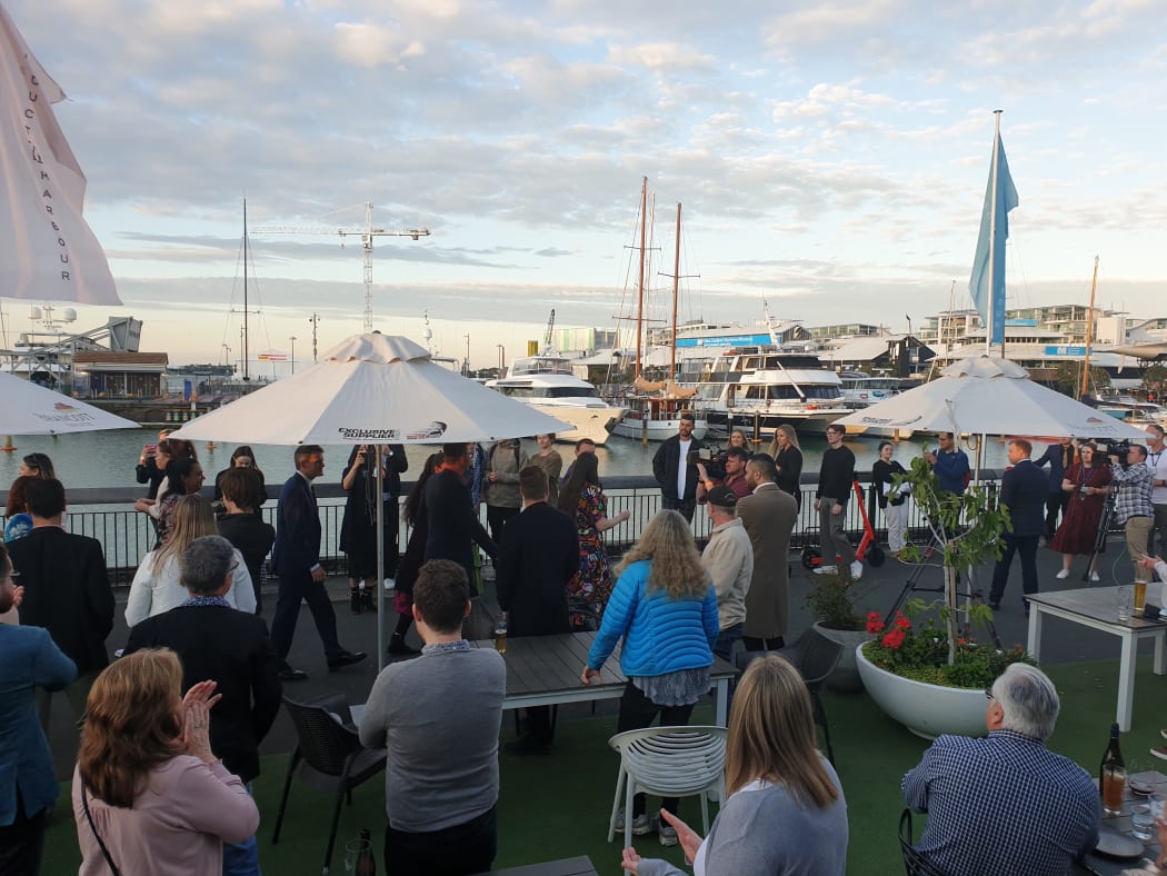 ACT Party election night party in Auckland.
