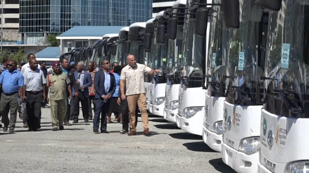 Some of the buses purchased for APEC were distributed to government agencies and churches.