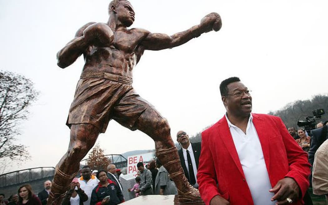 Former world heavyweight champion Larry Holmes.