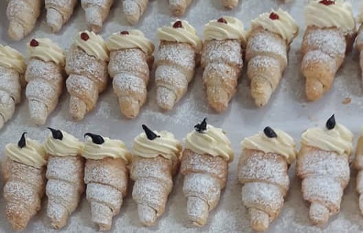 Cream horns from Viv's Kitchen