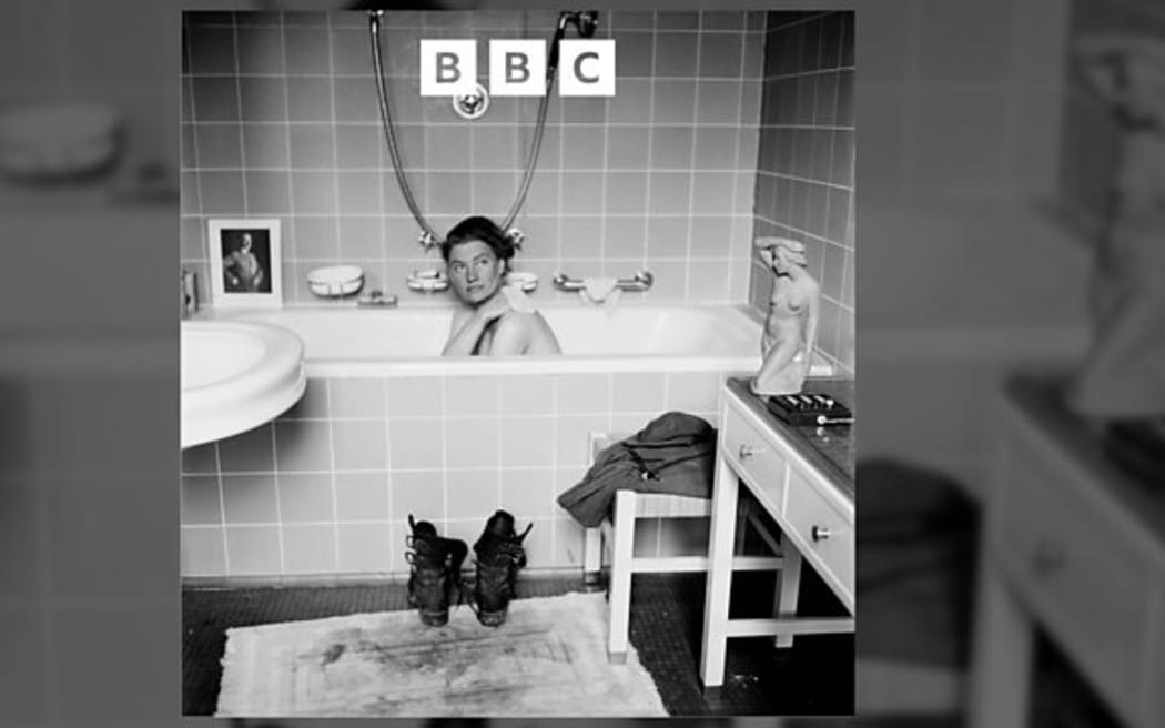 Lee Miller in Hitler's baththub