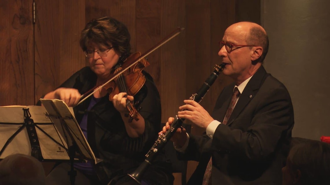 Irina Morozova of the Goldner Quartet and James Campbell