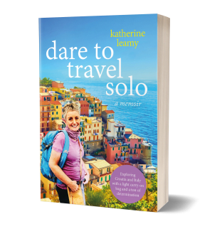 Katherine Leamy's book 'Dare to Travel Solo'.