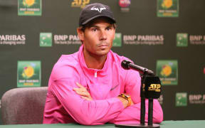 Spanish tennis star Rafael Nadal