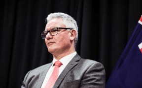Kelvin Davis on Budget Day 2021.