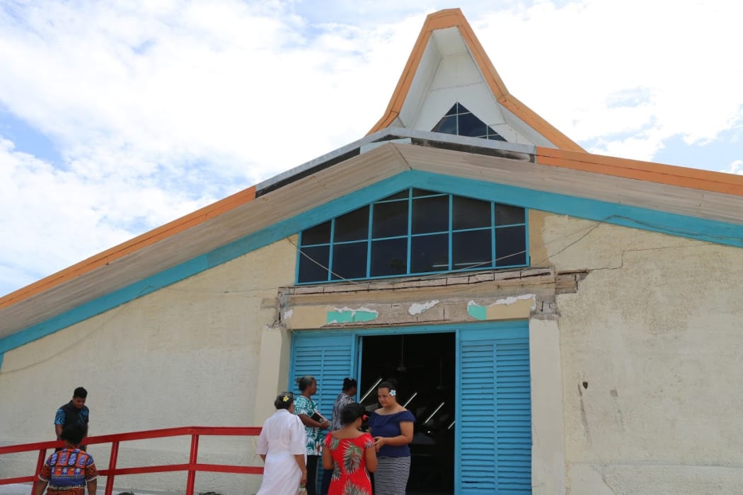 The main EFKS church in Funafuti, Tuvalu.