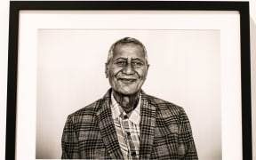 Artist Bodie Friend won the inaugural Kiingi Tuheitia Portraiture Award for his photograph depicting his great-uncle.