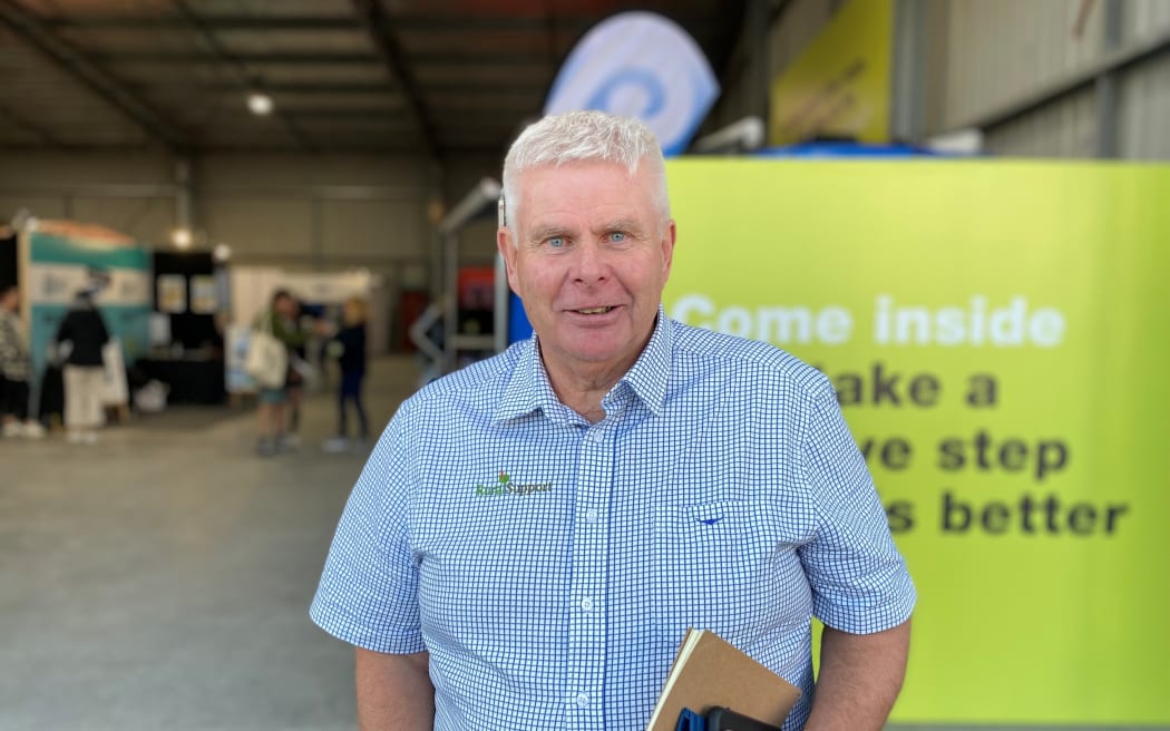 Chair of Rural Support Trust Taranaki Mike Green.