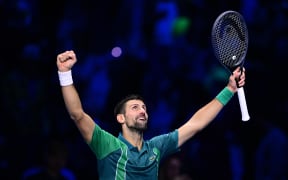 Novak Djokovic at the 2023 ATP Finals.